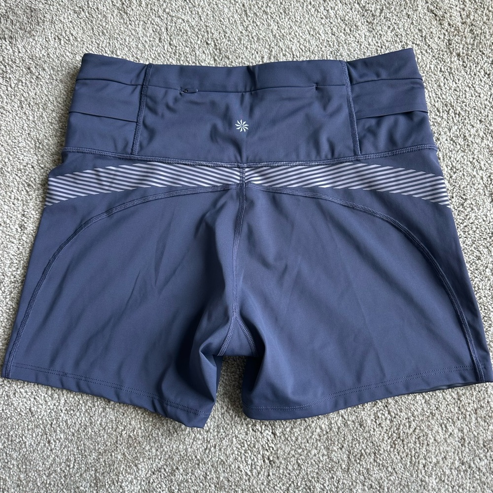 Allyson Felix x Athleta Shortie Biker Shorts - Picture 4 of 8